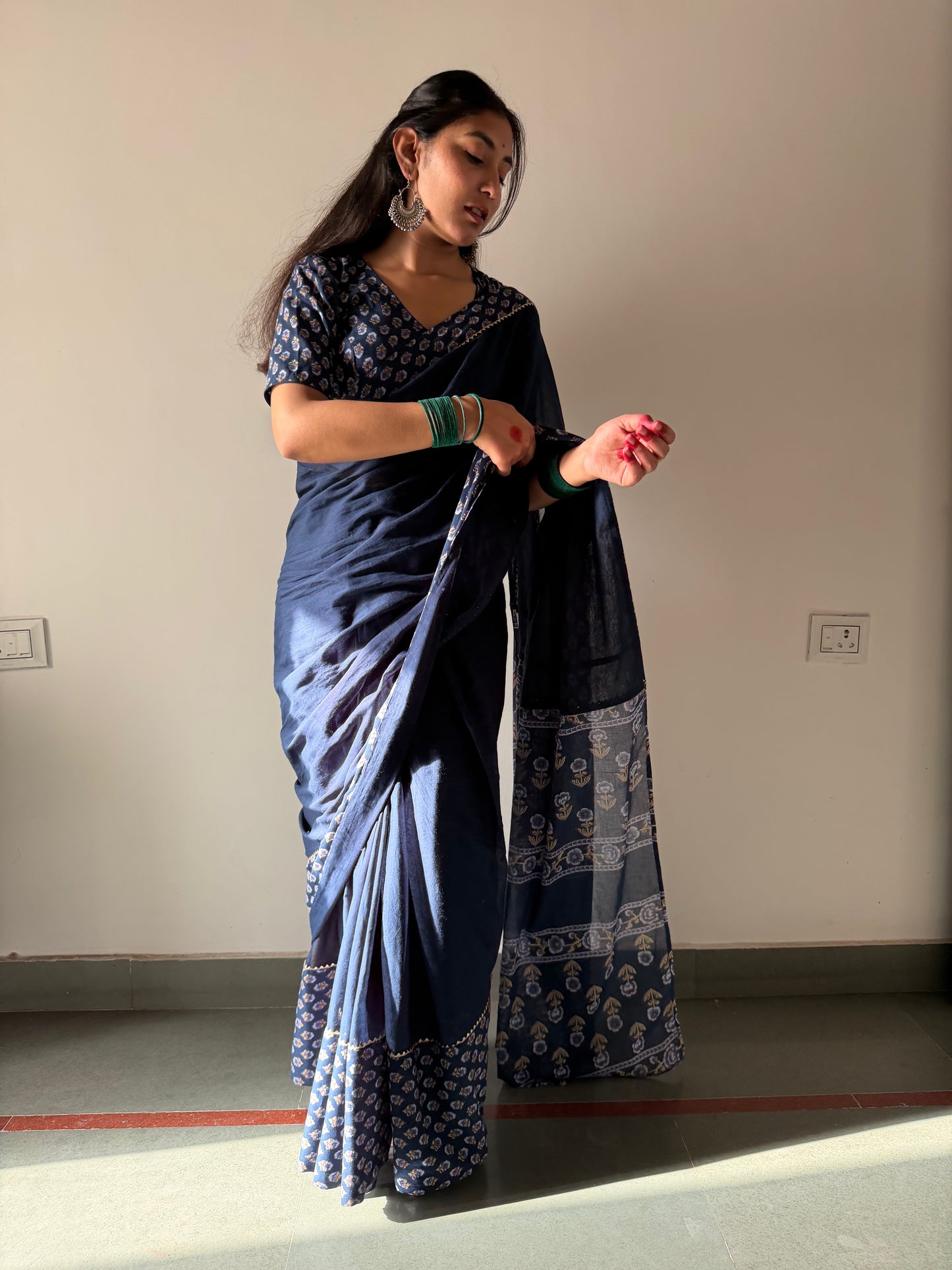 Malmal Cotton Saree – Lightweight Soft Summer Saree for Women