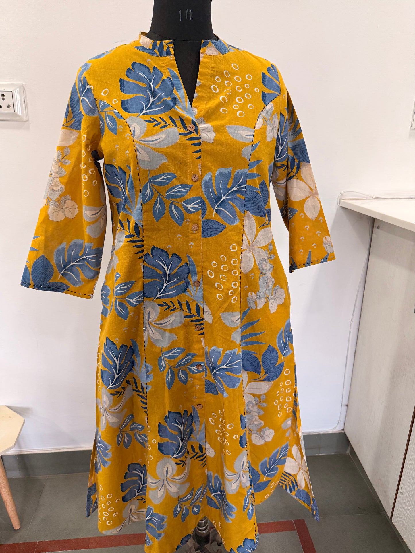 MUSTARD LEAF PRINT