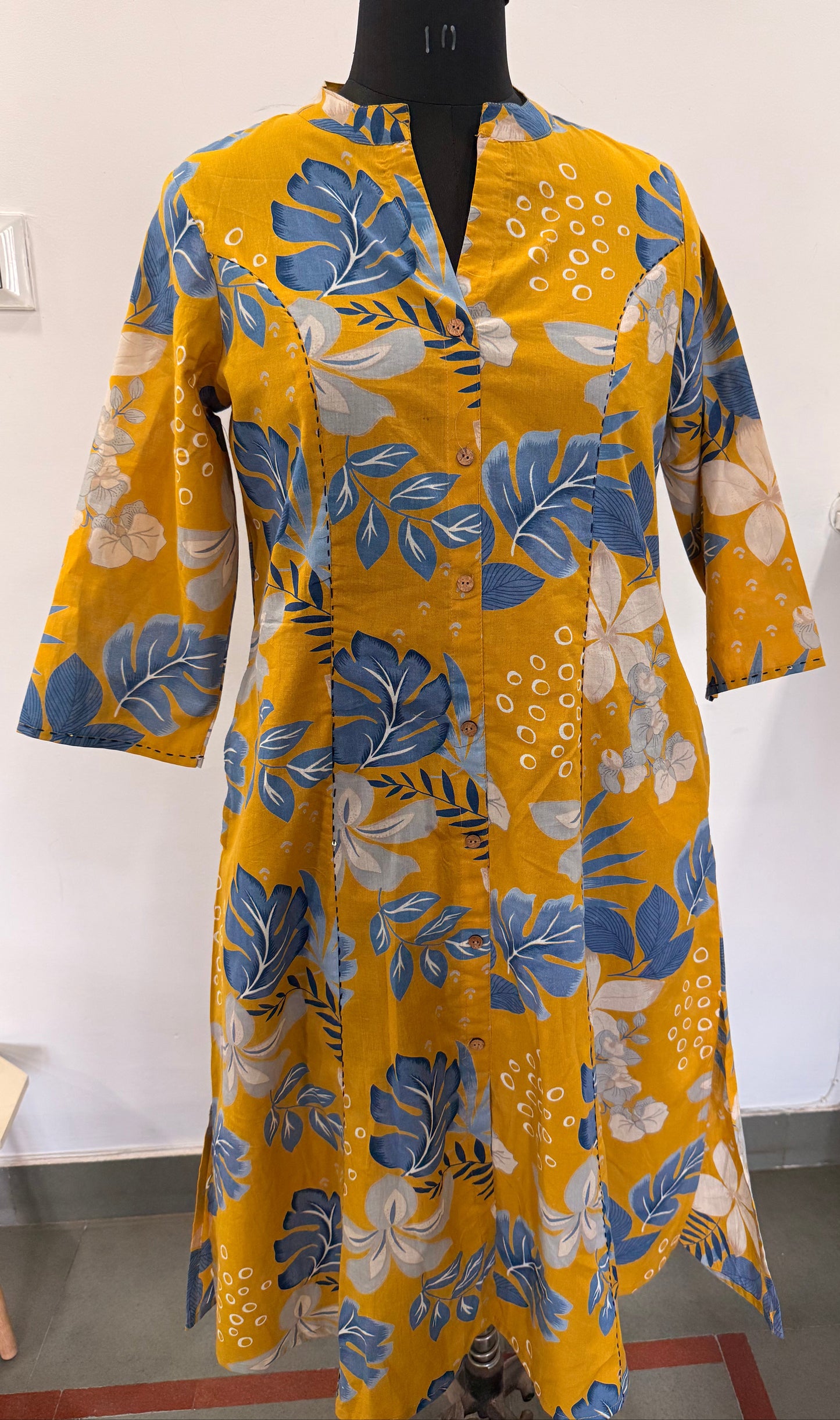 MUSTARD LEAF PRINT