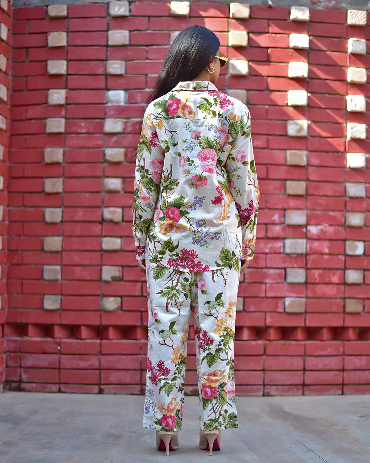 PURE COTTON FLORAL CO-ORD SET