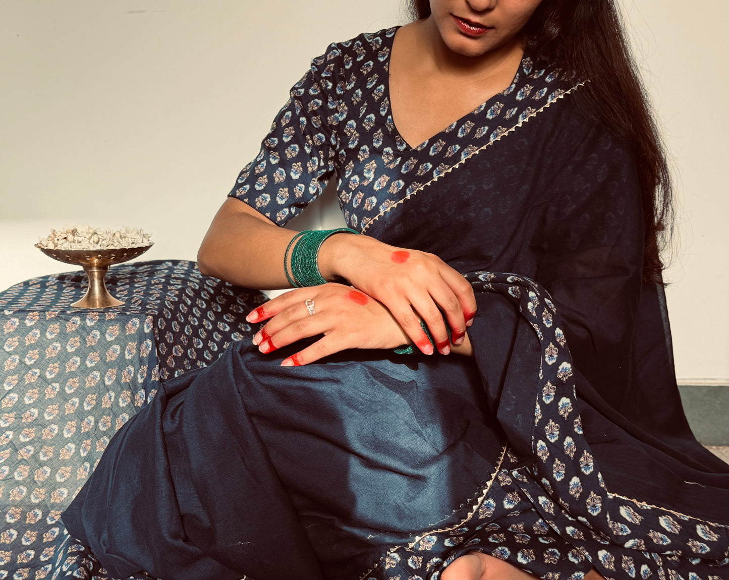 Malmal Cotton Saree – Lightweight Soft Summer Saree for Women