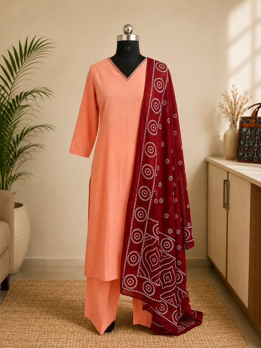 Peach PC COTTON SET